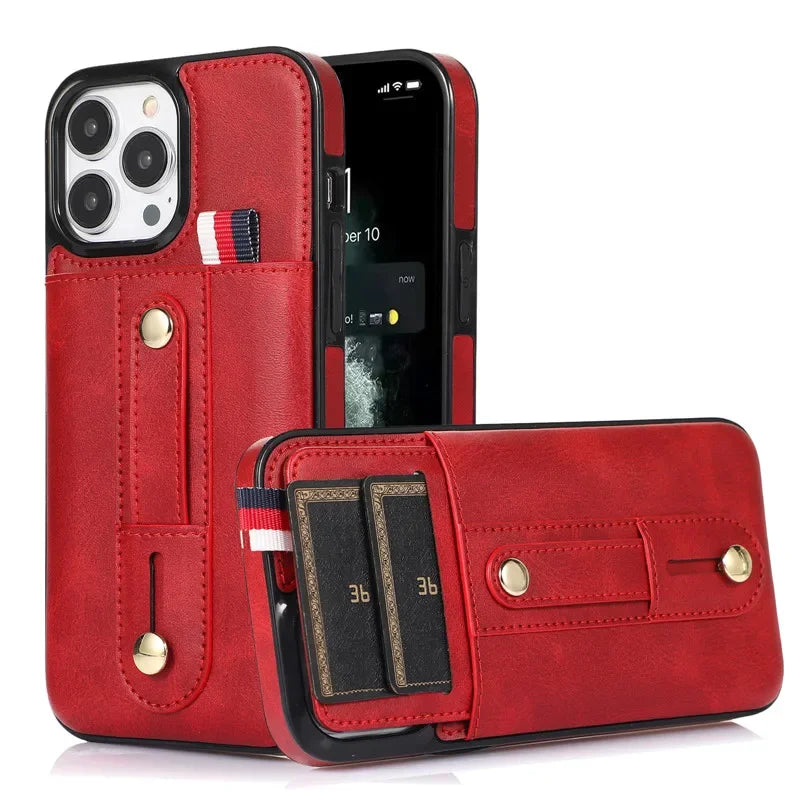 Leather Wallet - iPhone Case