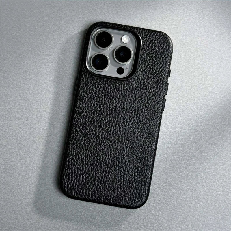 Domero - MagSafe Luxe Leather iPhone Case