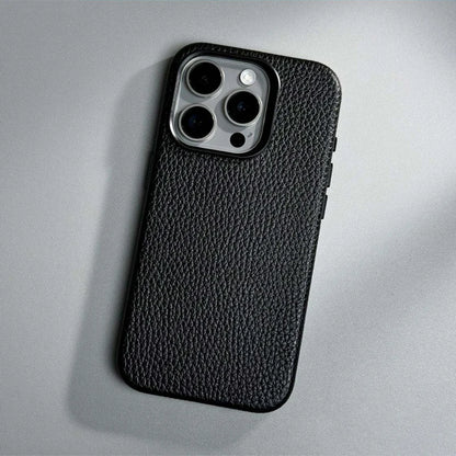 Domero - MagSafe Luxe Leather iPhone Case
