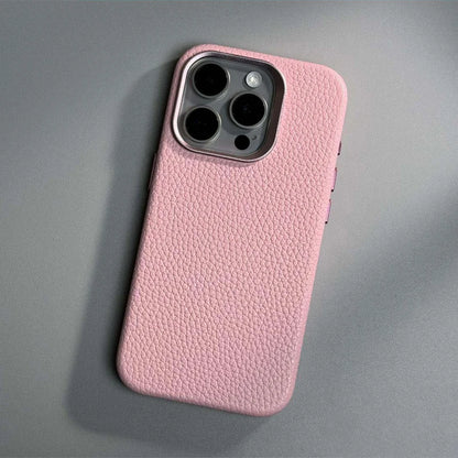 Domero - MagSafe Luxe Leather iPhone Case
