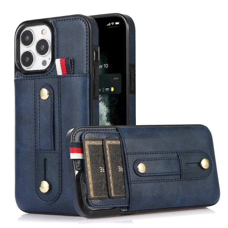 Leather Wallet - iPhone Case