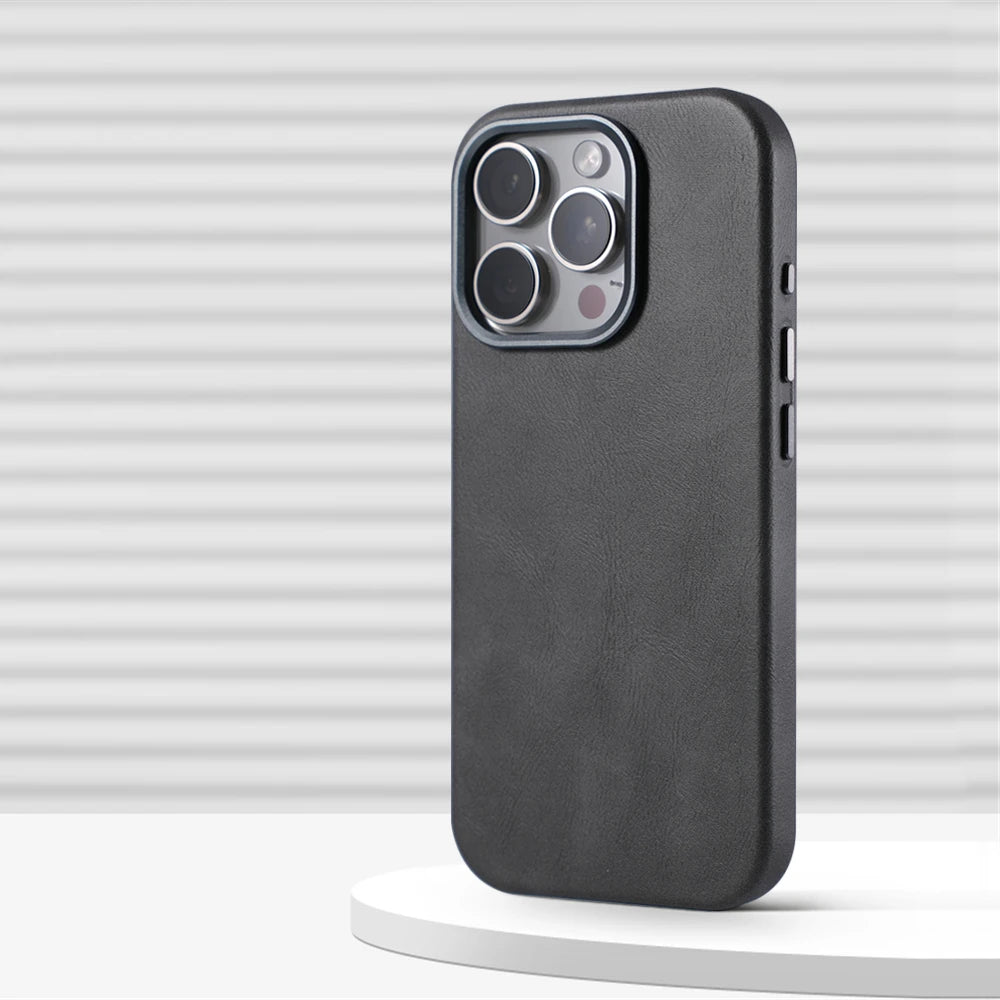 Majestic Aura - Leather Magsafe iPhone Case