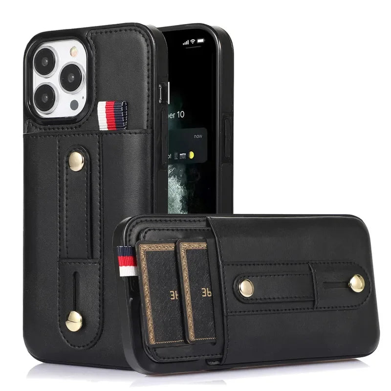 Leather Wallet - iPhone Case